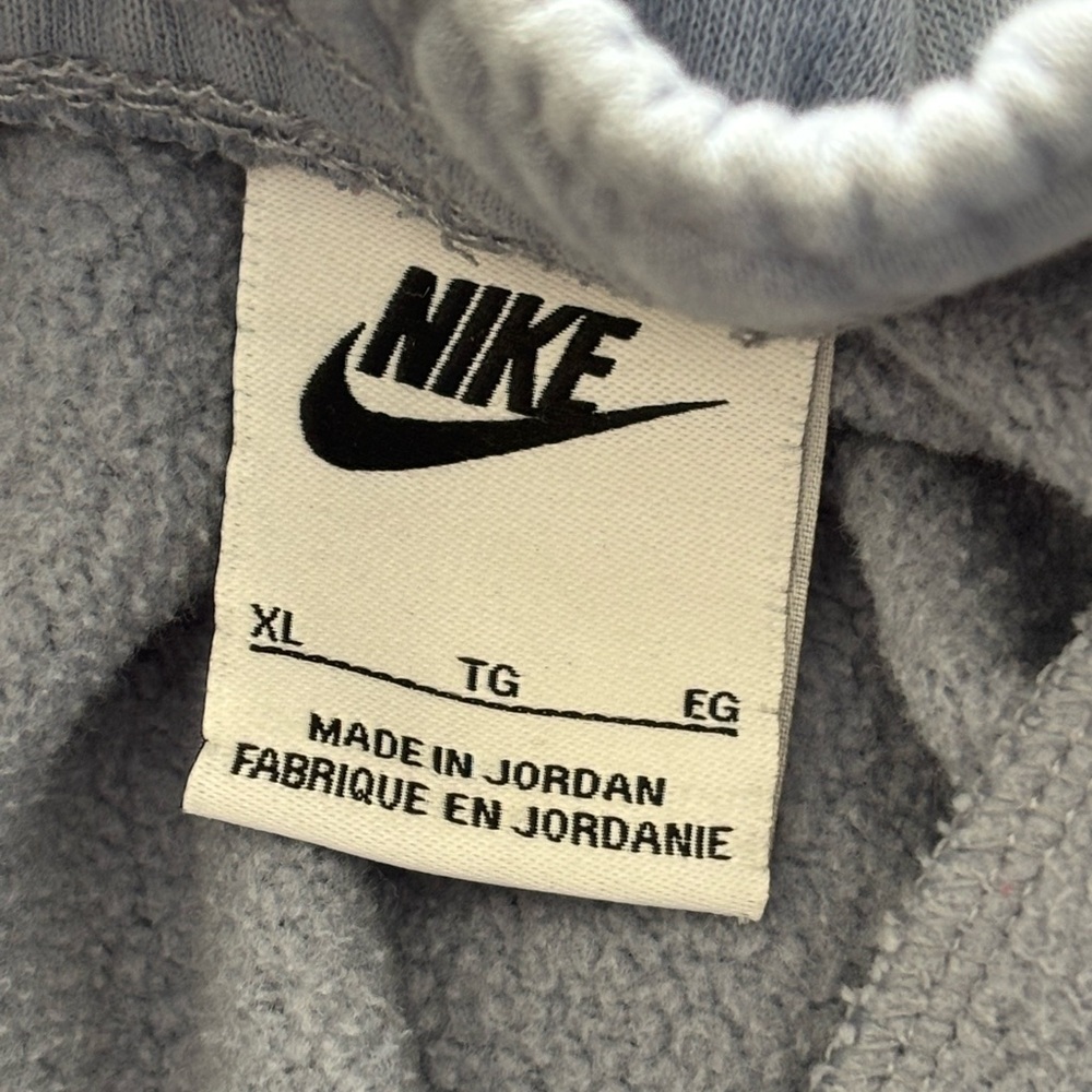 Nike Sportswear Classic Fleece Jogger Pants Blue Mens XL - Picture 5 of 6
